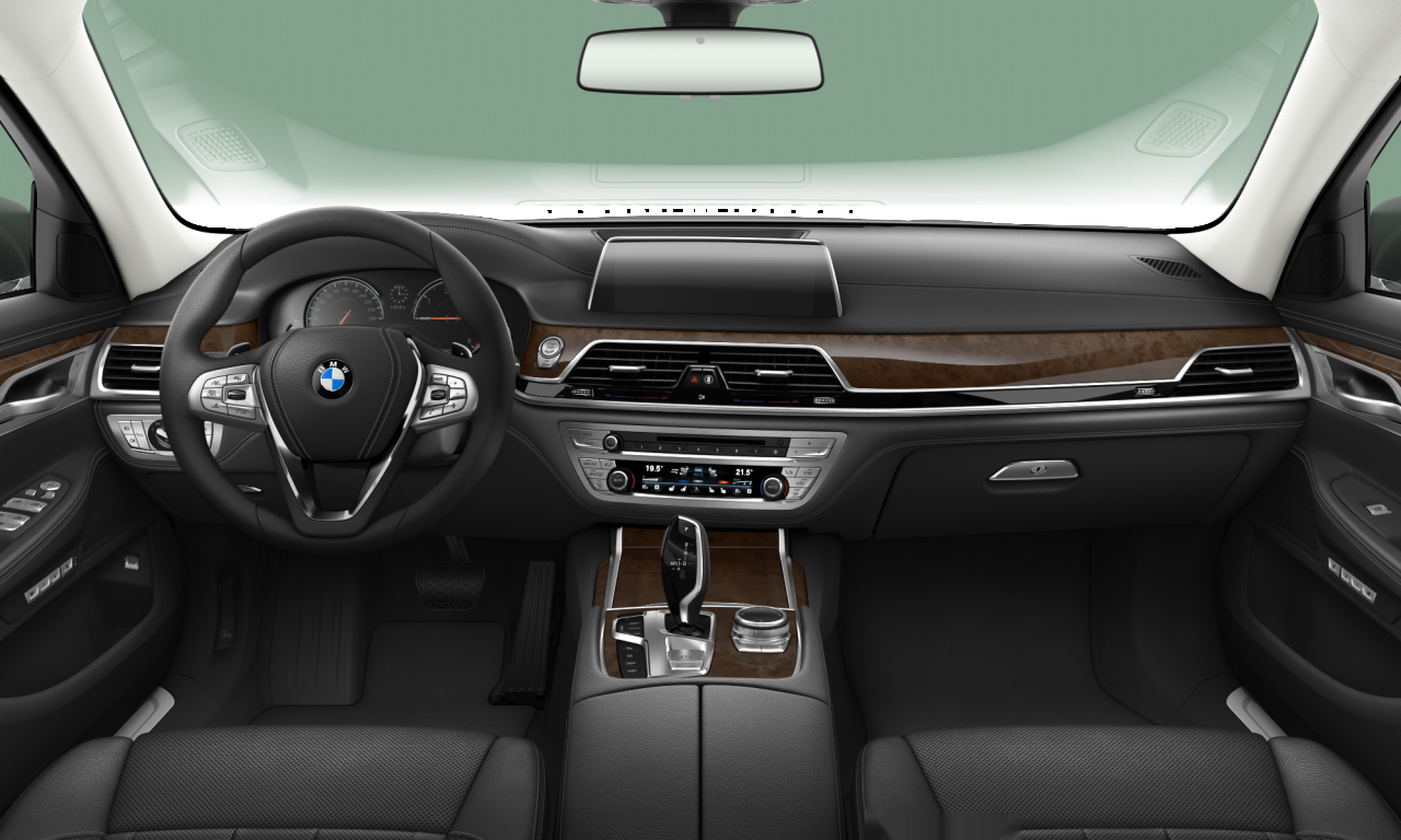 Interior of 2016 BMW 740d xDrive (G11), VIN WBA7C610X0G759153