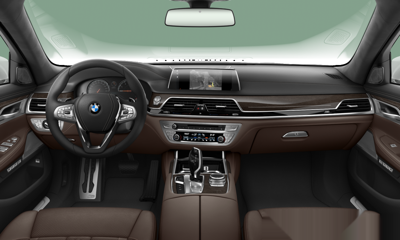 Interior of BMW 730Li (G12), VIN WBA7E0104HG931096
