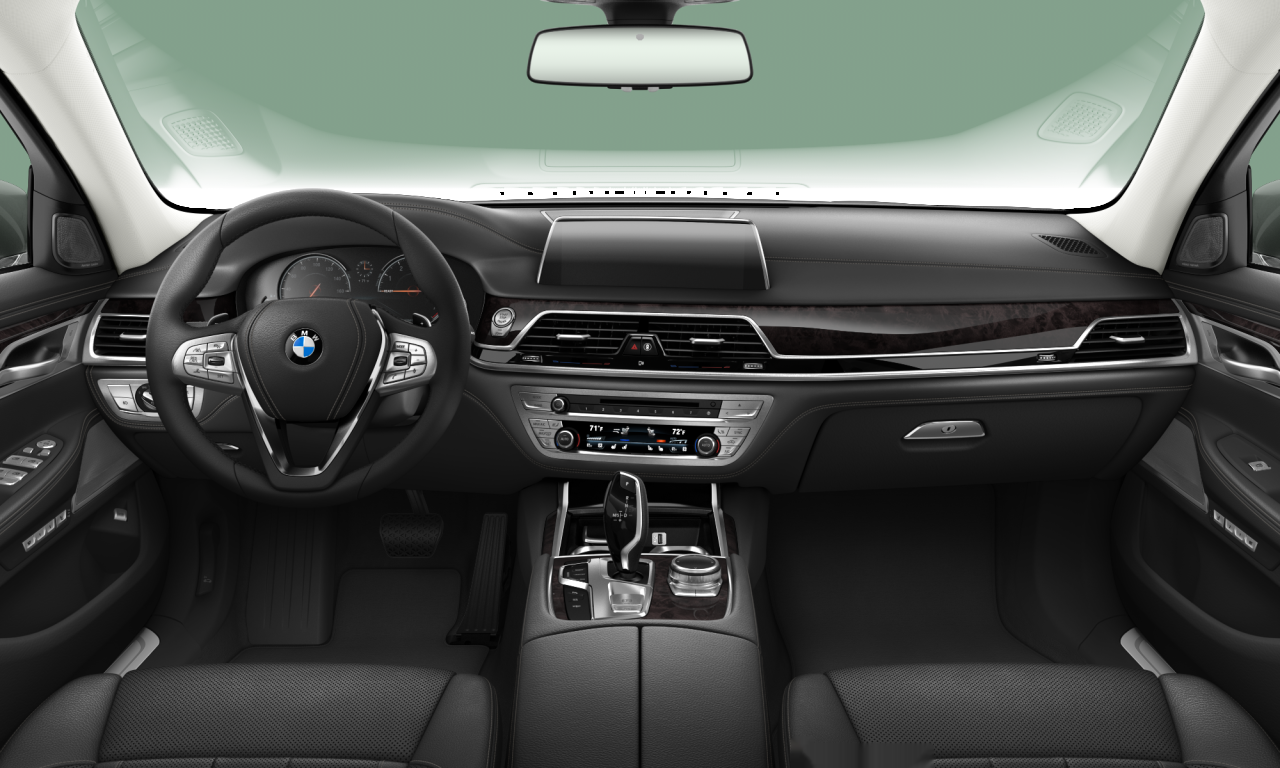 Interior of BMW 740Li (G12), VIN WBA7E2C57GG504370