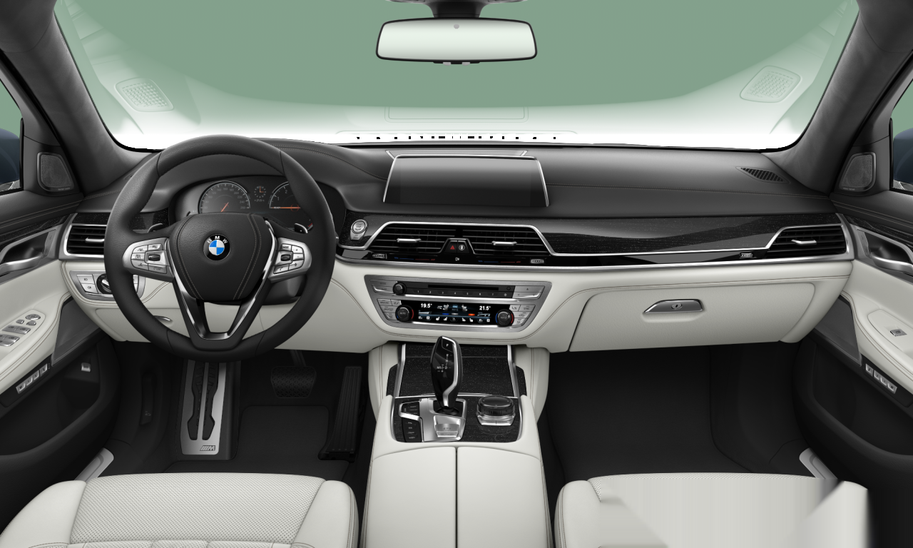 Interior of 2015 BMW 750Li xDrive (G12), VIN WBA7F21070G523821