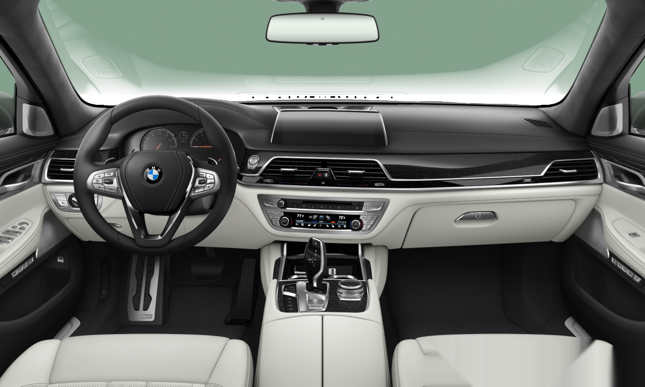 Interior of 2015 BMW 750Li xDrive (G12), VIN WBA7F2C56GG418366