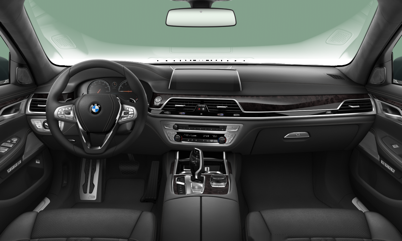 Interior of BMW 750Li xDrive (G12), VIN WBA7F2C58HG421531