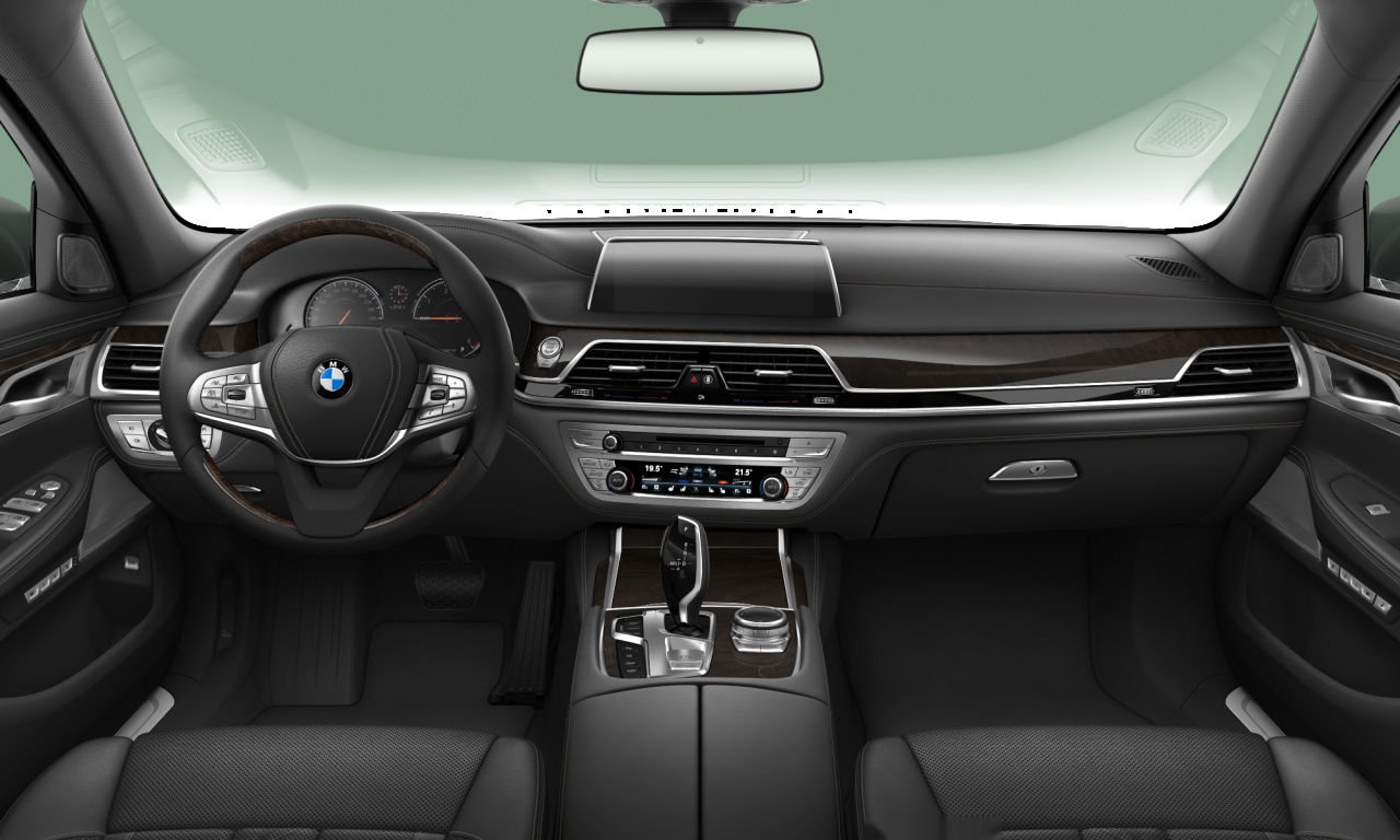 Interior of BMW 730Ld xDrive (G12), VIN WBA7G6109GG679079