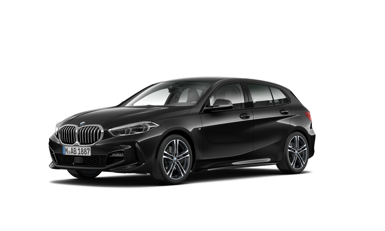 Exterior of 2019 BMW 118i (F40), VIN WBA7K310007F04595