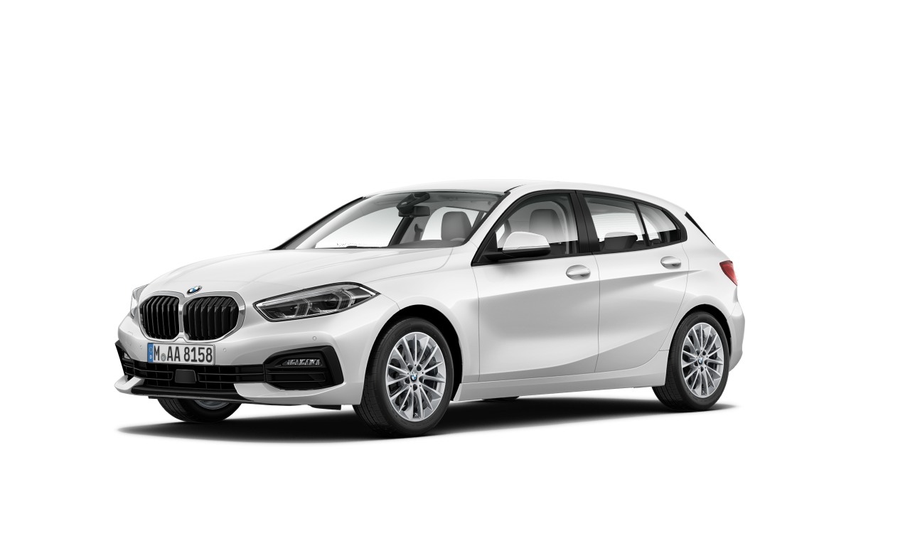 Exterior of 2022 BMW 118i (F40), VIN WBA7K310407L73085