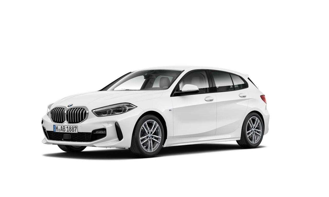 Exterior of 2020 BMW 118i (F40), VIN WBA7K310805S60526