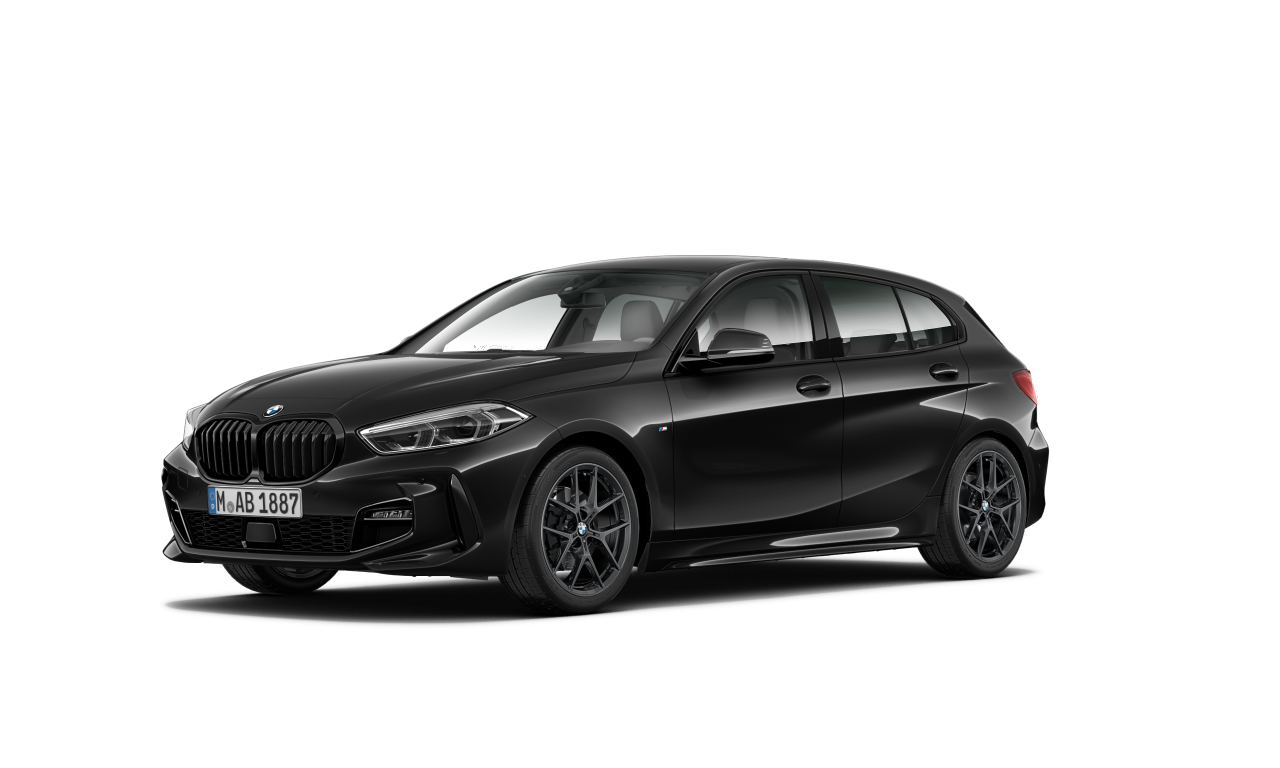 Exterior of 2021 BMW 118i (F40), VIN WBA7K310807J84911