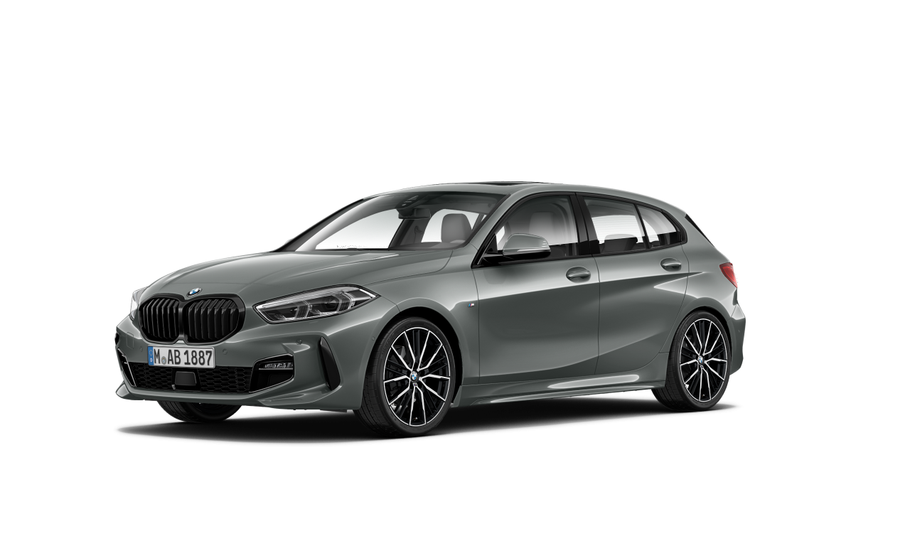 Exterior of BMW 118i (F40), VIN WBA7K320407M67076