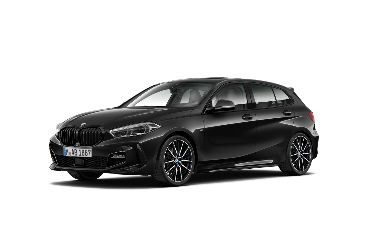 Exterior of 2021 BMW 120i (F40), VIN WBA7K510207J80512