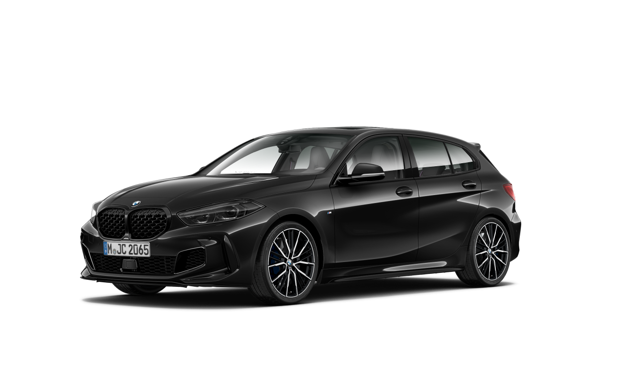 Exterior of 2020 BMW M135i xDrive (F40), VIN WBA7L110507H24378