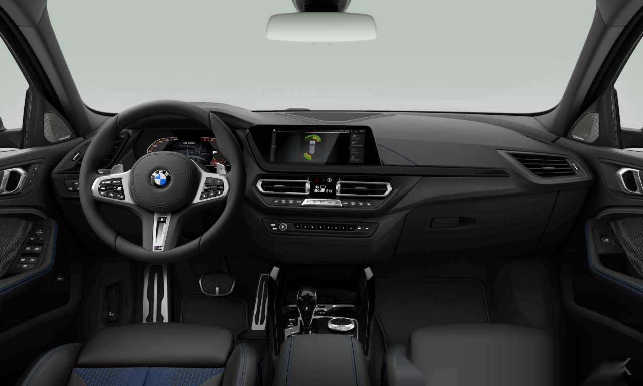 Interior of 2023 BMW M135i xDrive (Sports Hatch (5 Doors)), VIN WBA7L110X07M57882