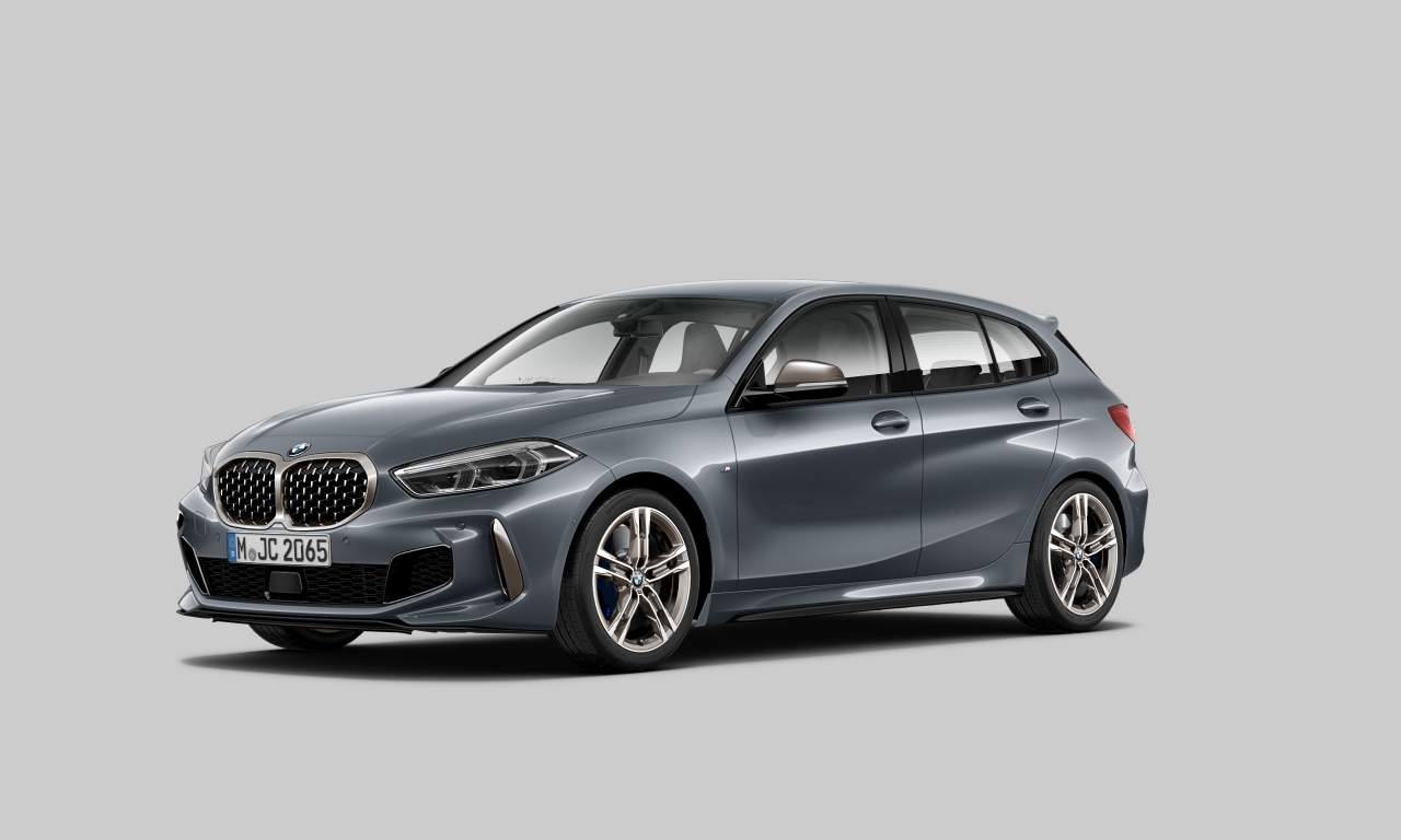Exterior of 2021 BMW M135i xDrive (Sports Hatch (5 Doors)), VIN WBA7L120407H91567