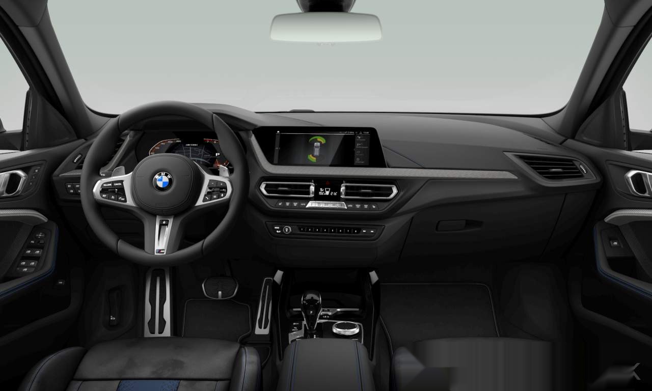 Interior of 2021 BMW M135i xDrive (Sports Hatch (5 Doors)), VIN WBA7L120407H91567