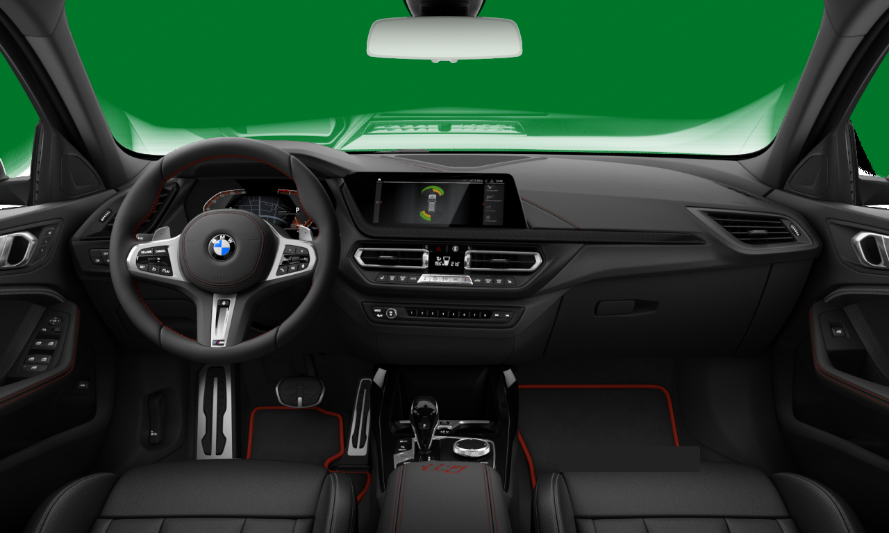 Interior of BMW 128ti (F40), VIN WBA7L320505U97387