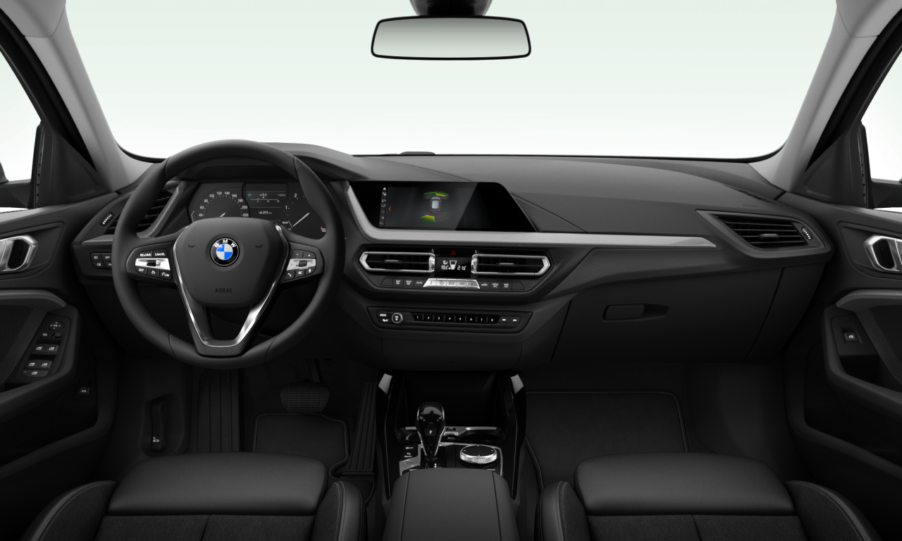 Interior of BMW 116d (F40), VIN WBA7M710007J15454