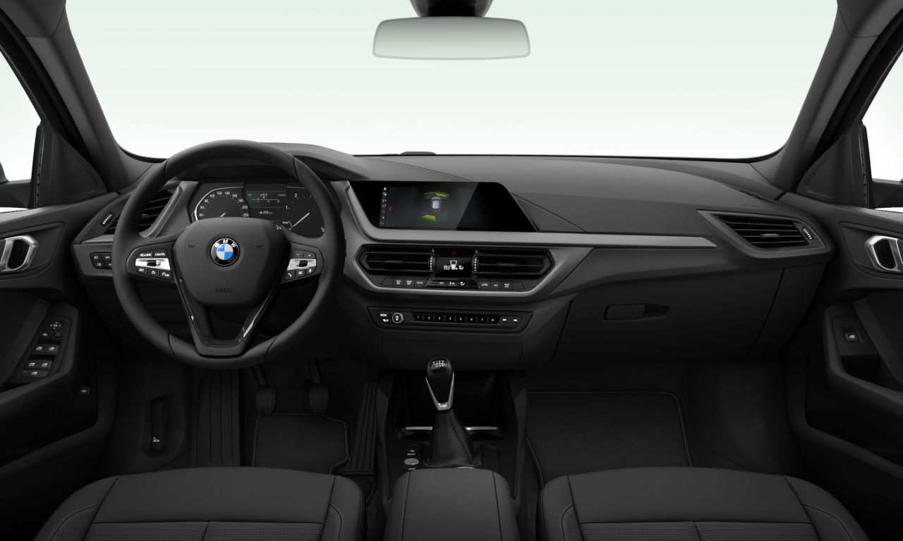 Interior of BMW 116d (F40), VIN WBA7M710607F03842