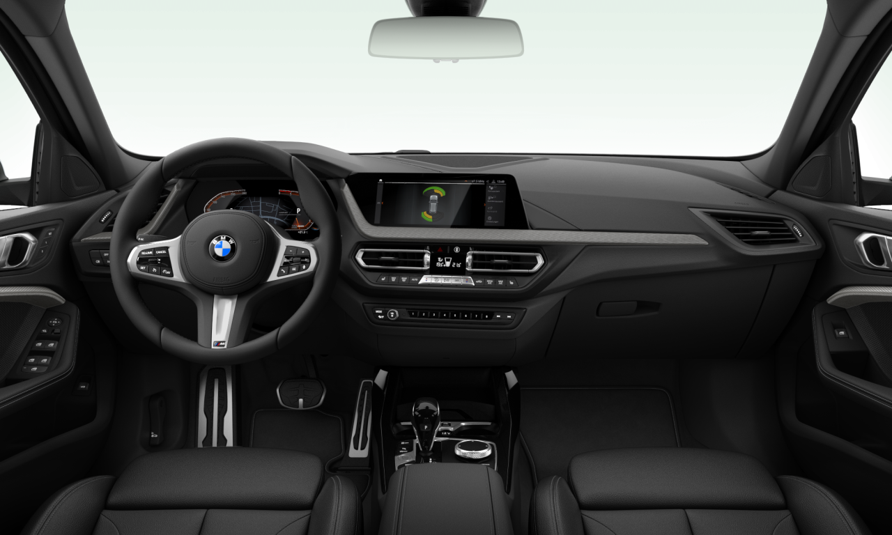 Interior of 2022 BMW 118d (F40), VIN WBA7M910905V65188