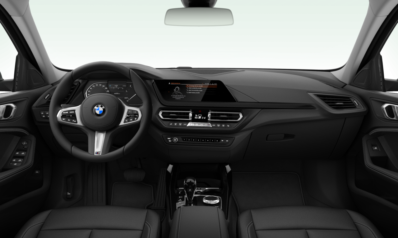 Interior of 2020 BMW 120d (F40), VIN WBA7N310105S55997