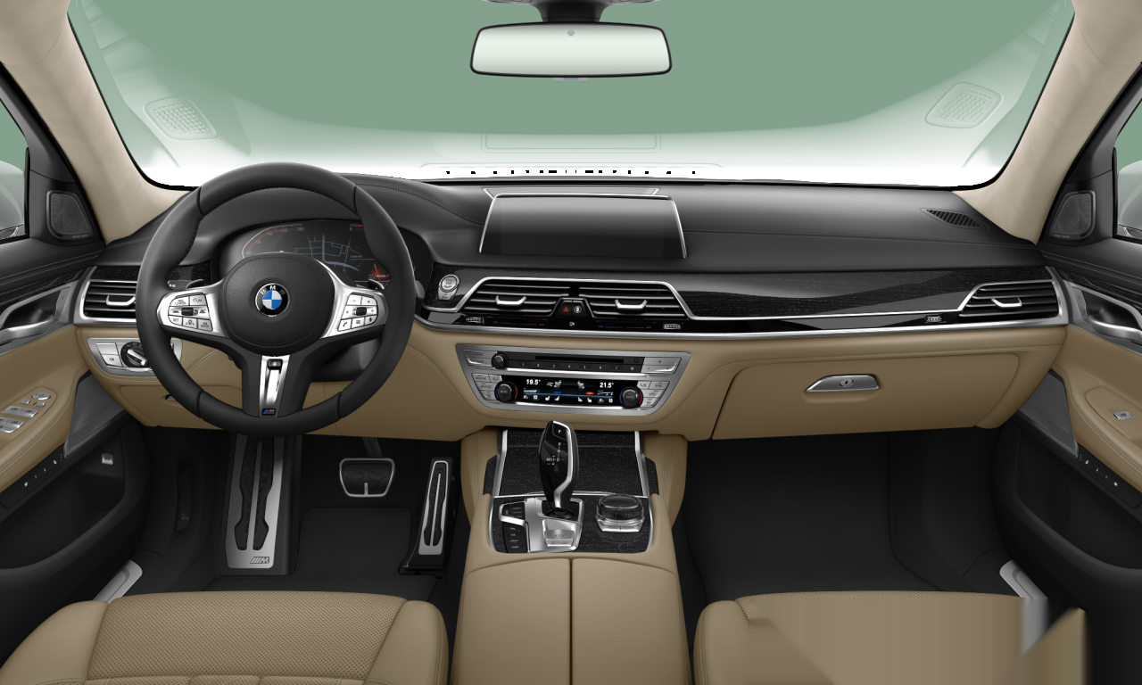 Interior of 2019 BMW 730d xDrive (G11 (MUE)), VIN WBA7S41080BM58935