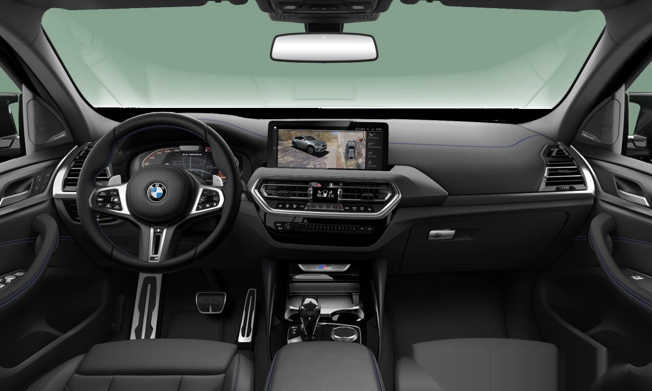 Interior of BMW X4 M40d (G02 (MUE)), VIN WBA81CA0009T51368