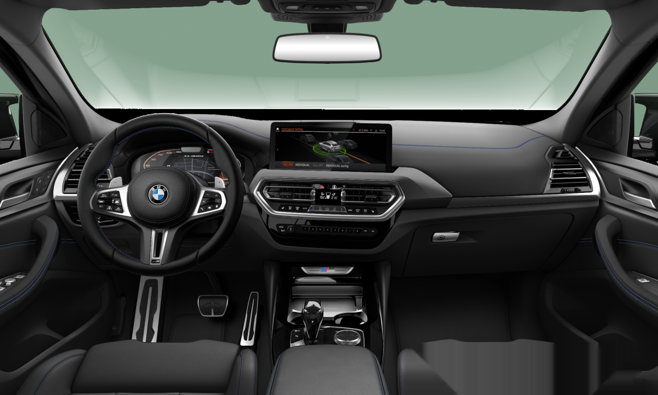 Interior of BMW X4 M40d (G02 (MUE)), VIN WBA81CA0609P12909