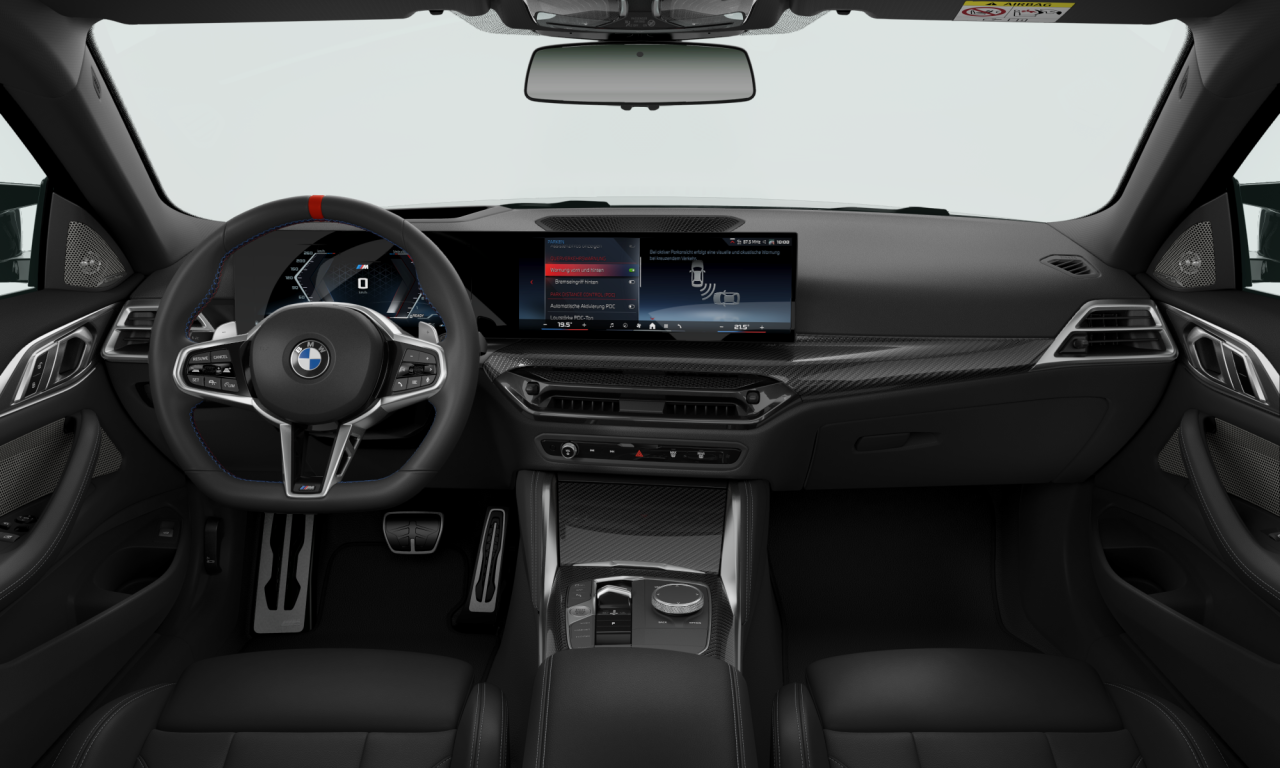 Interior of BMW M440i xDrive (G22 (MUE)), VIN WBA81DA0X0CW60127