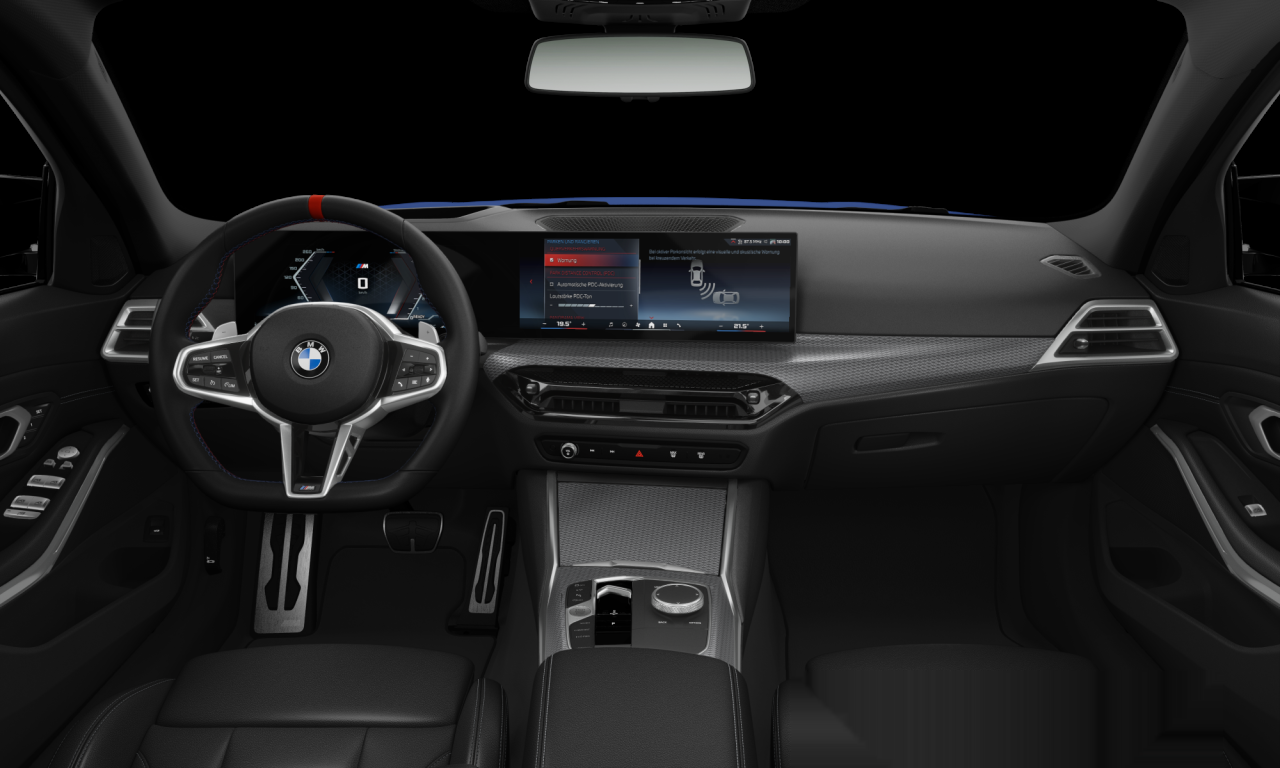 Interior of 2025 BMW M340i xDrive (G21 (MUE)), VIN WBA81FY050FV64745