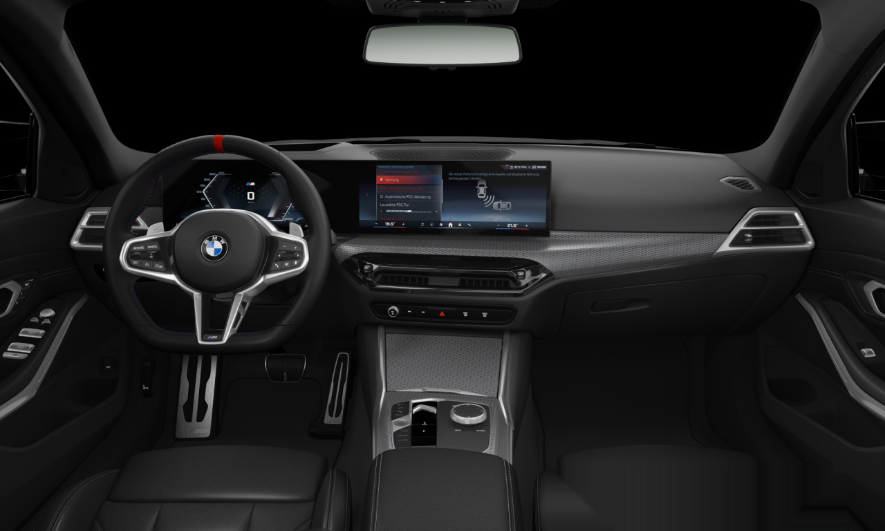 Interior of 2025 BMW M340i xDrive (G21 (MUE)), VIN WBA81FY060FV77598
