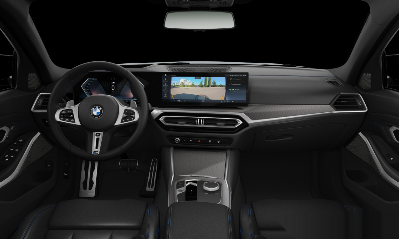 Interior of BMW M340i xDrive (G21 (MUE)), VIN WBA82FY020FT19897