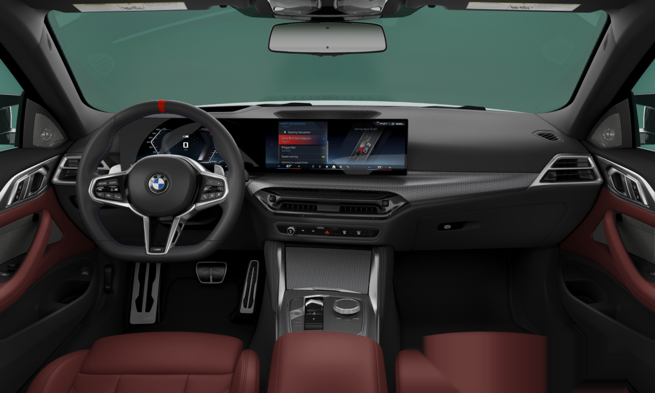 Interior of BMW M440i xDrive (G22 (MUE)), VIN WBA83DA03SCT47742
