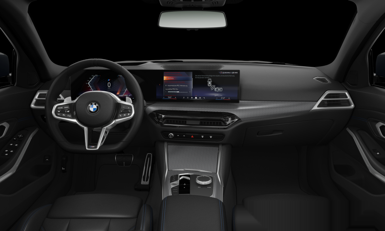 Interior of BMW 330i xDrive (G20 (MUE)), VIN WBA88FF0108G33954