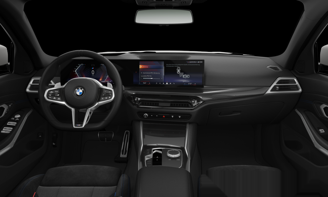 Interior of BMW 330i xDrive (G20 (MUE)), VIN WBA88FF0908F24173