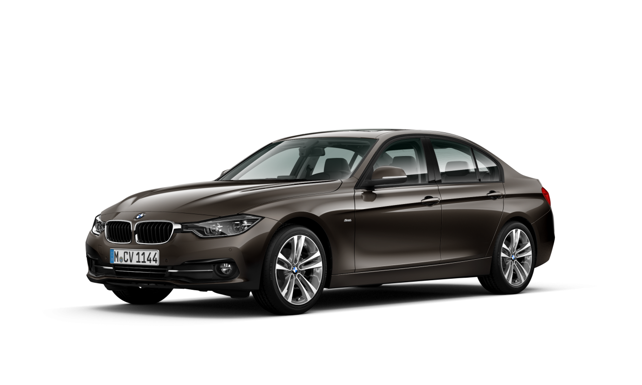 Exterior of BMW 320i (F30 (MUE)), VIN WBA8A1104HK672273