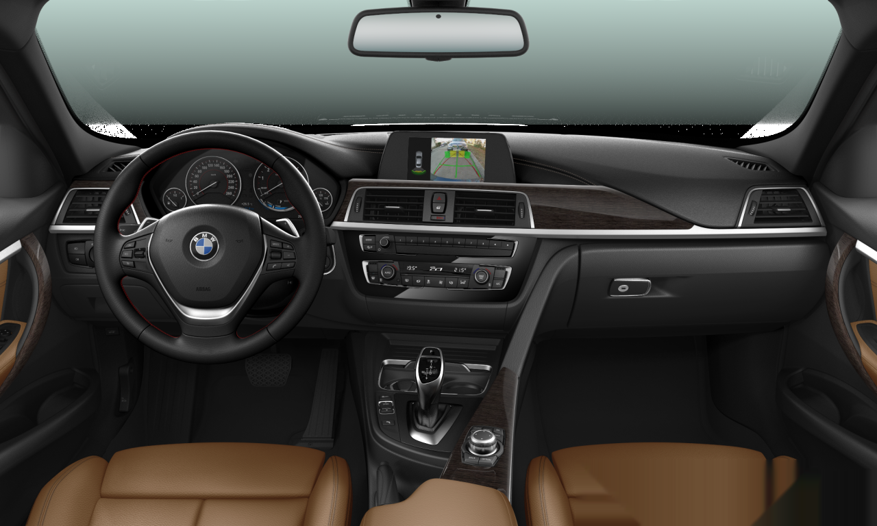 Interior of 2017 BMW 320i (F30 (MUE)), VIN WBA8A1105JA120373