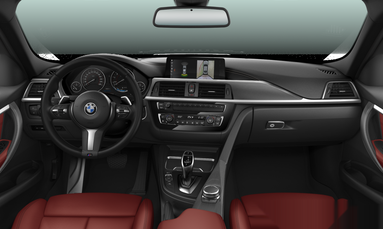 Interior of 2020 BMW 320i (F30 (MUE)), VIN WBA8A12080A680854