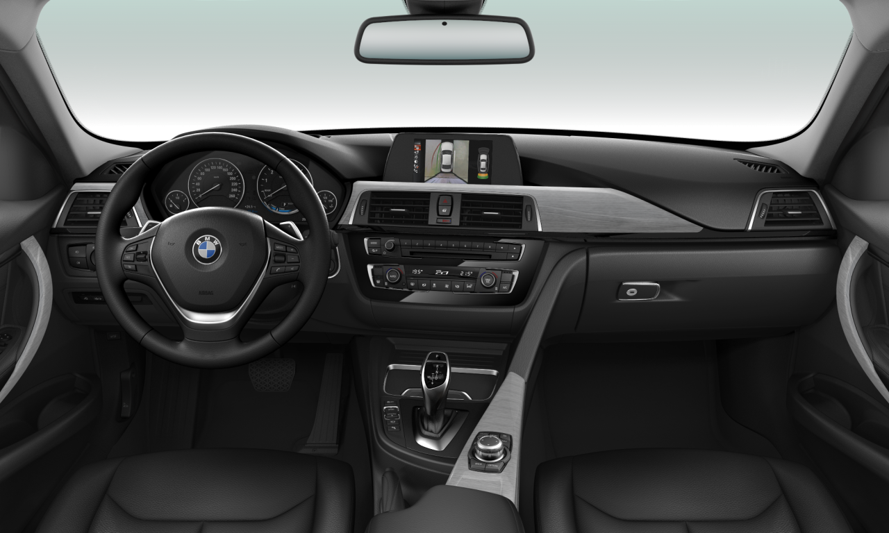Interior of 2020 BMW 320i (F30 (MUE)), VIN WBA8A16040NT97998