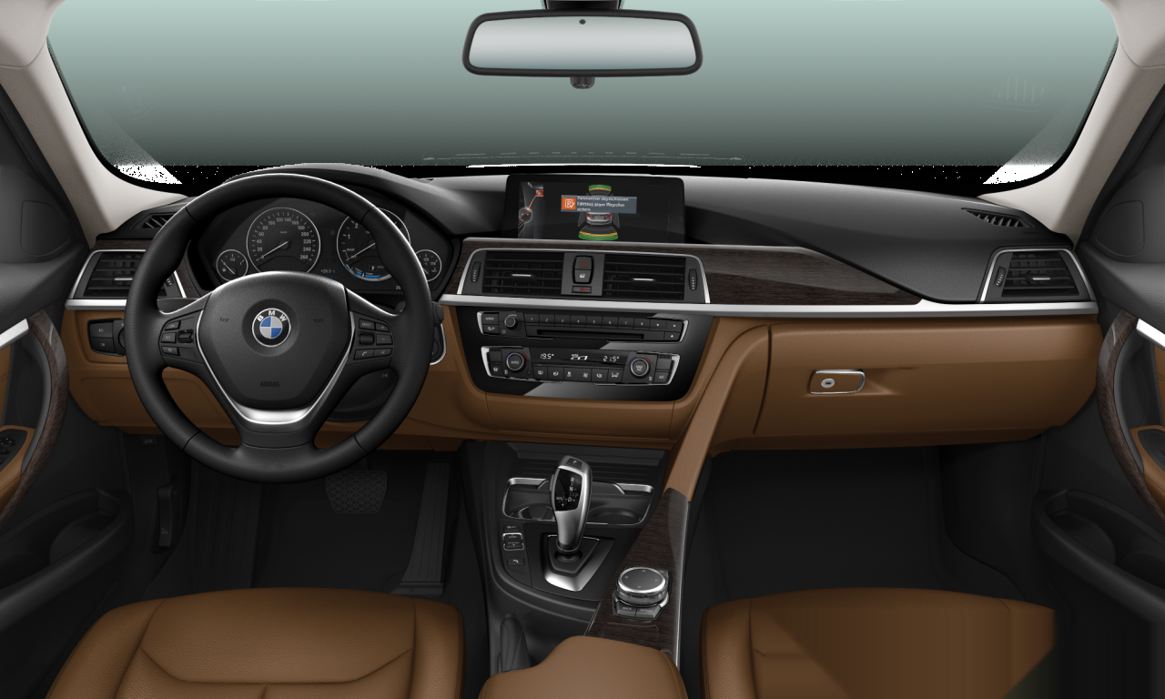 Interior of 2016 BMW 330i (F30 (MUE)), VIN WBA8A7108HK743087