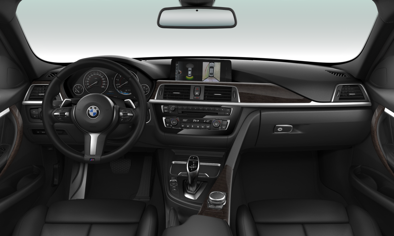Interior of 2020 BMW 330i (F30 (MUE)), VIN WBA8A76050NU07070