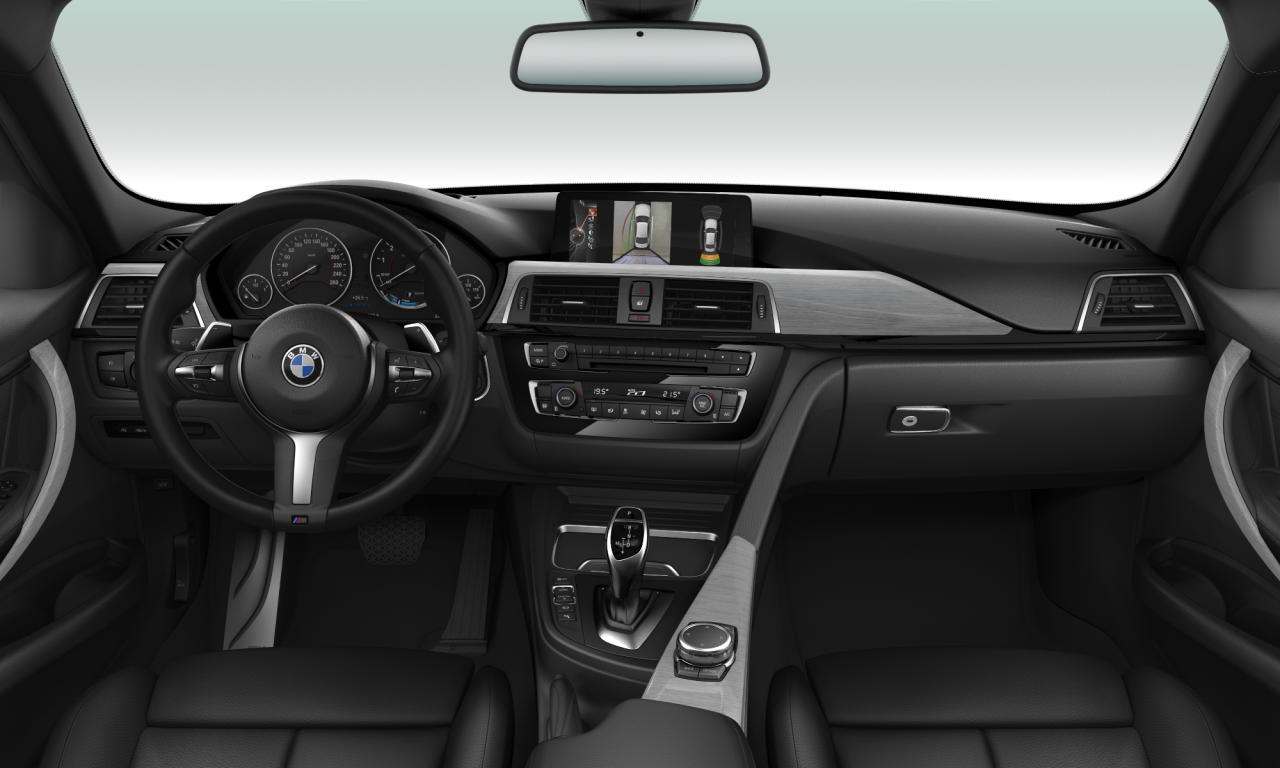 Interior of 2020 BMW 330i (F30 (MUE)), VIN WBA8A76060NT30967