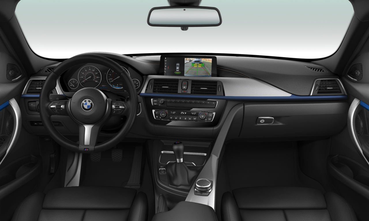 Interior of 2017 BMW 340i (F30 (MUE)), VIN WBA8B3G50JNU82941