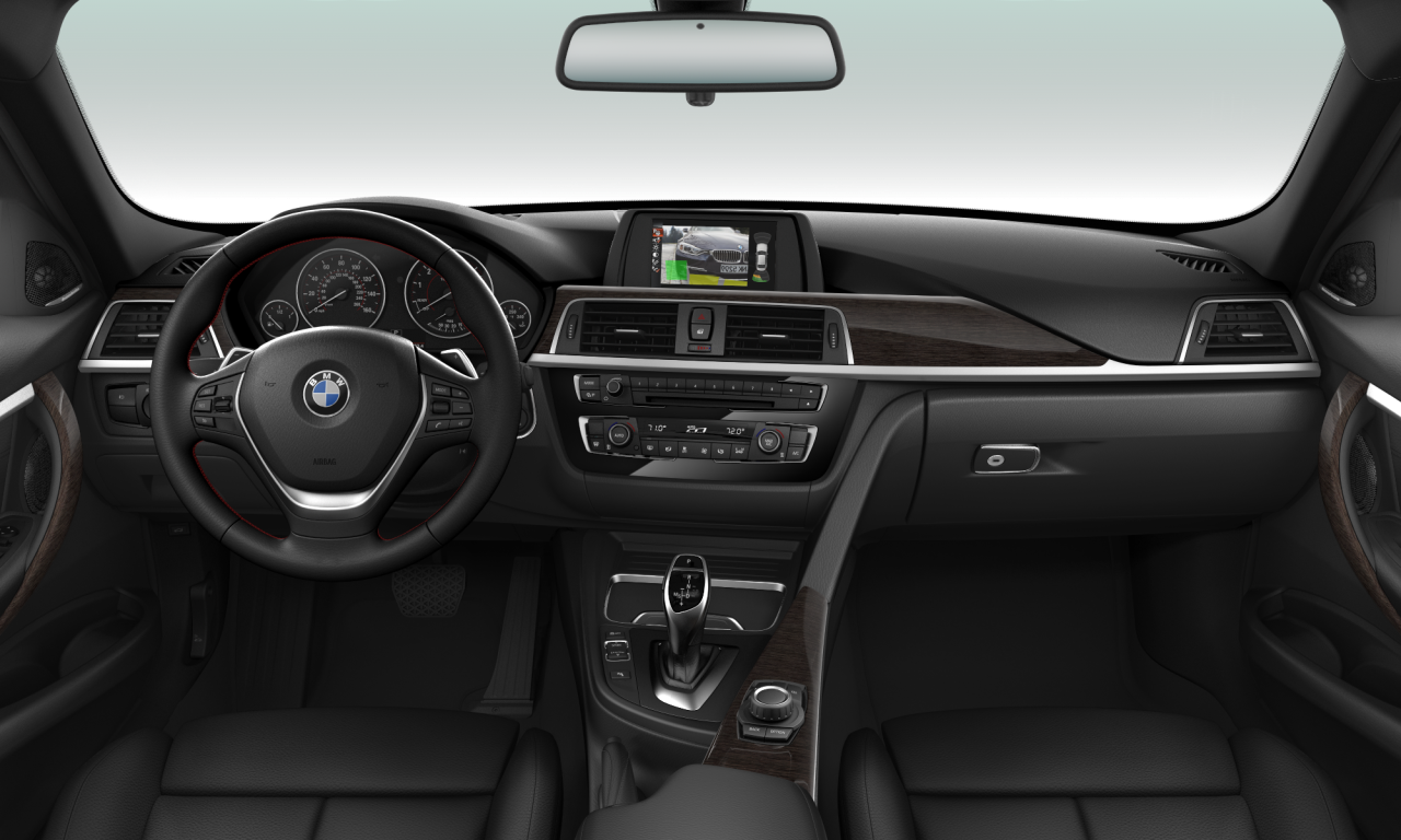Interior of BMW 340i (F30 (MUE)), VIN WBA8B3G55GNT92502