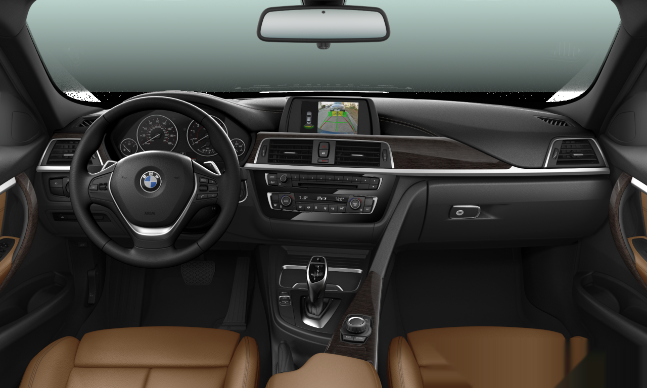 Interior of BMW 330i (F30 (MUE)), VIN WBA8B9C53JEE81777