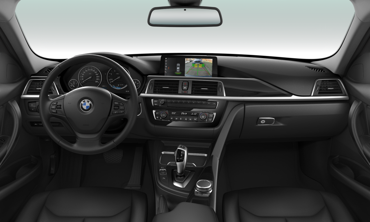 Interior of 2017 BMW 320d (F30 (MUE)), VIN WBA8C5102JA076172