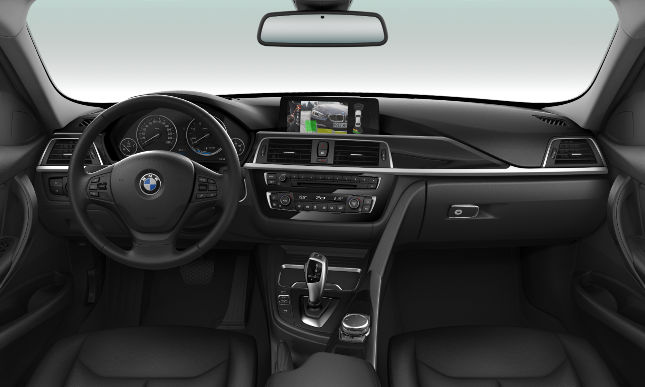 Interior of 2015 BMW 320d (F30 (MUE)), VIN WBA8C5105GK635717
