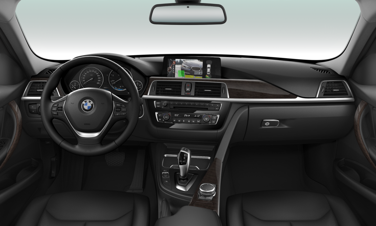 Interior of 2015 BMW 320d (F30 (MUE)), VIN WBA8C5108GK463392