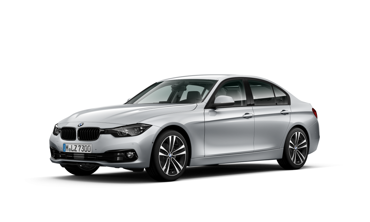 Exterior of 2018 BMW 320d xDrive (F30 (MUE)), VIN WBA8C91050P845511