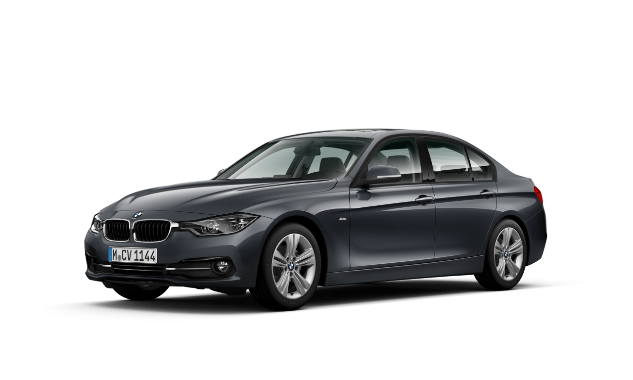 Exterior of BMW 320i EfficientDynamics Edition (F30 (MUE)), VIN WBA8D5106GK807072