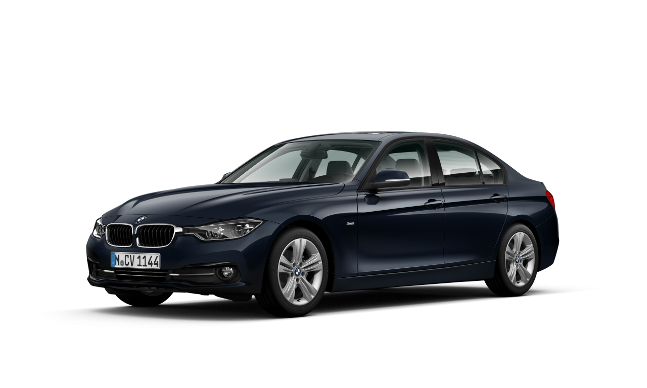 Exterior of BMW 320i EfficientDynamics Edition (F30 (MUE)), VIN WBA8D5107GK810806