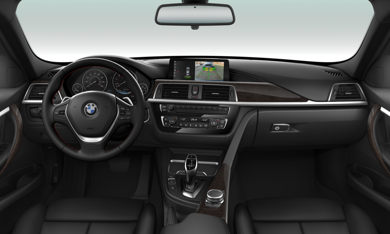 Interior of 2016 BMW 330i xDrive (F30 (MUE)), VIN WBA8D9C58HK678317