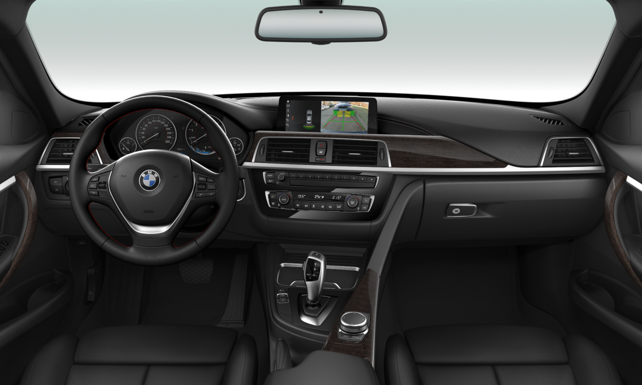 Interior of 2017 BMW 330i xDrive (F30 (MUE)), VIN WBA8D9C59JA013647